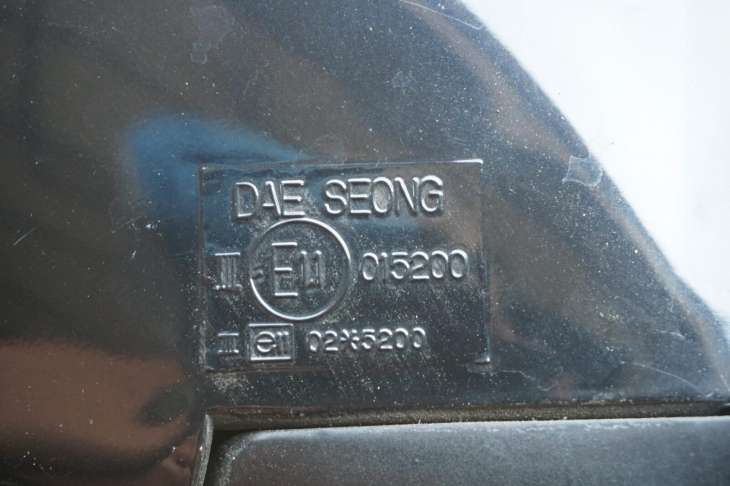 DAEWOO MUSSO LUSTERKO LEWE CZARNE NAKŁADKA EUROPA - Image 7