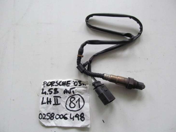 Porsche Cayenne 4.5b 2004r Sonda Lambda 0258006498