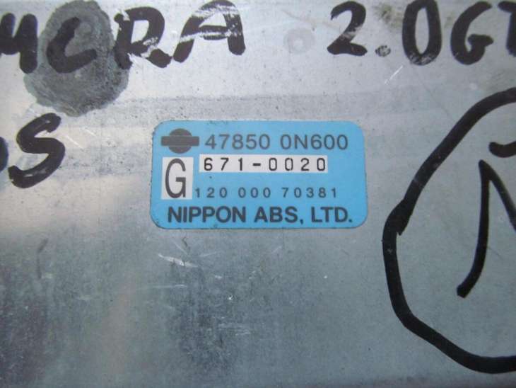 Nissan Almera Abs Ecu Gti 2.0 16v Sterownik Abs 478500n600 - Image 2