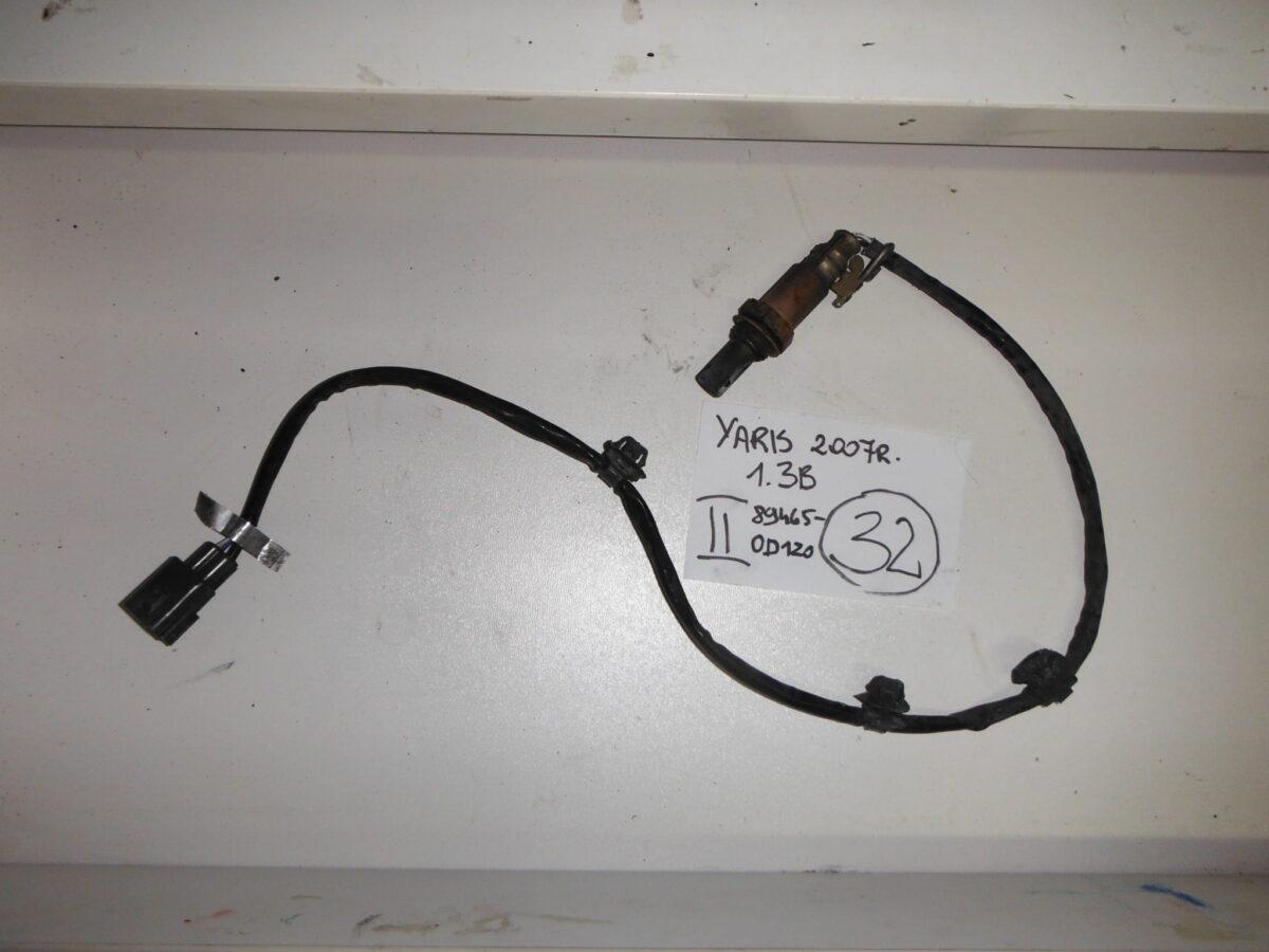 Toyota Yaris 2007r 1.3b Sonda Lambda 89465-0d120