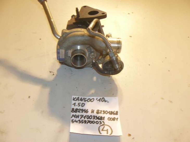 Renault Kangoo II 2010r Turbosprężarka 54359700033 MH710033681 - Image 3