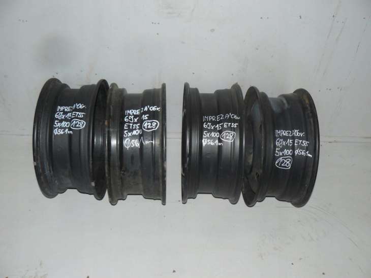 Subaru Impreza Gd Felgi 15x6j 5x100 Et55 - Image 2