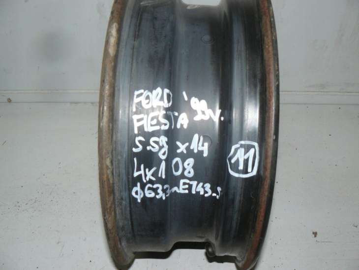 Ford Fiesta 1999r Felga 14x5.5j 4x108 Et43 - Image 2