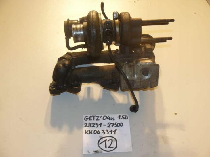 Hyundai Getz 2004r 1.5d Turbosprężarka 28231-27500