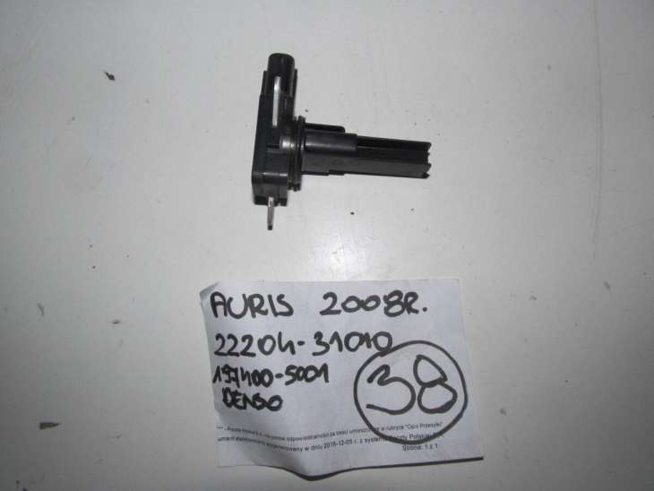 Toyota Auris 08r Przepływomierz 22204-21010