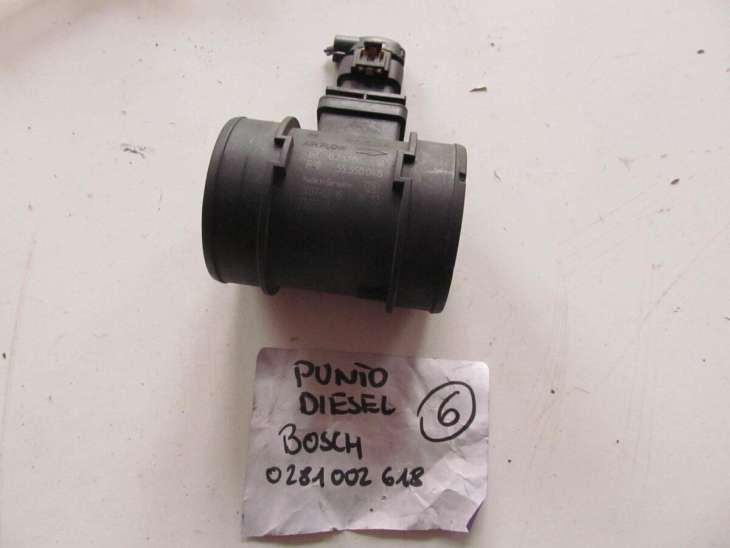 Fiat Punto 1.9d Przepływomierz 0281002618