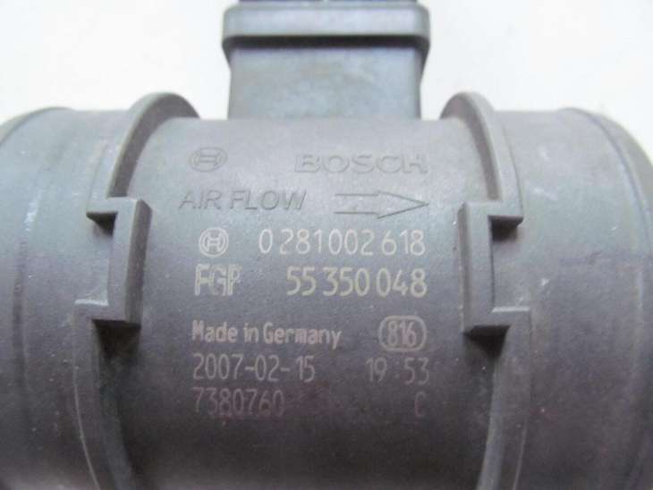 Fiat Punto 1.9d Przepływomierz 0281002618 - Image 2