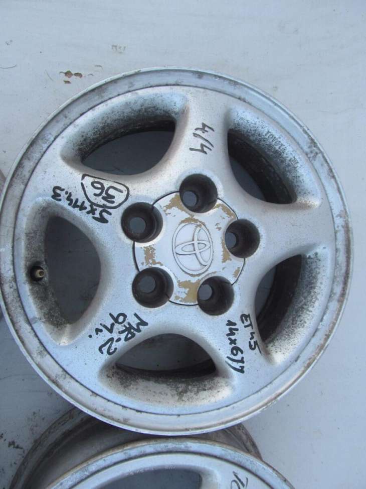 Toyota Mr2 1991r Felgi 14x6jj 14x7jj Et45 5x114.3 - Image 6