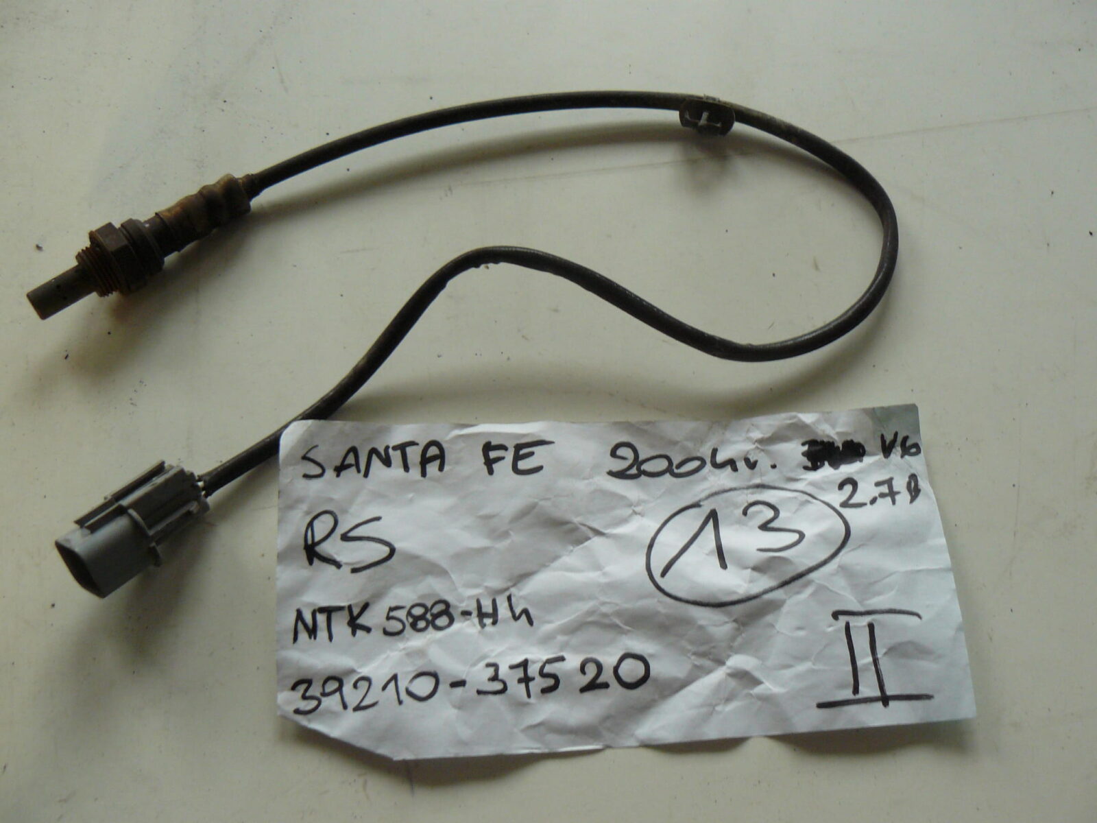 Hyundai Santa Fe I 2.7b V6 2004r Sonda Lambda 39210-37520