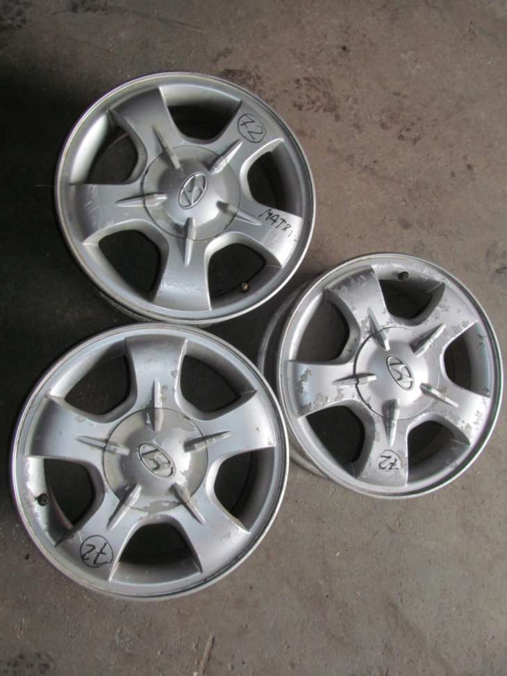 Hyundai MatrIX Felgi Felga 5.5jx15 Et46 4x114.3