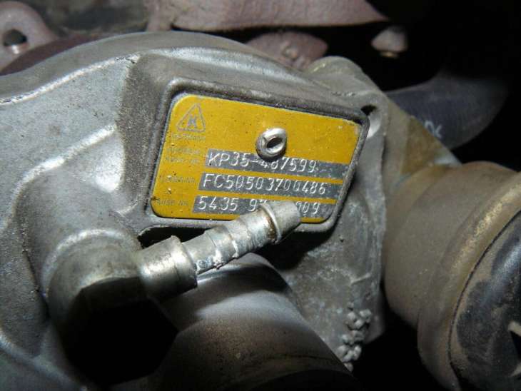 Mazda 2 2004 1.4 D Turbosprężarka Kp35-487599 - Image 2