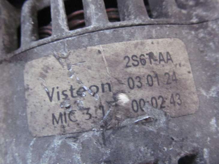 Mazda 2 2004r 1.4 Diesel Alternator VIsteon 030124 - obrazek 2