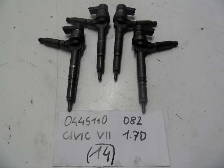 Honda CIVIc VII Wtryskiwacze Paliwa 0445110 082