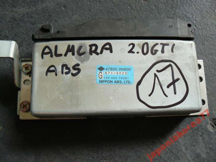 Nissan Almera N15 2.0gti Sterownik Abs 47850-0n600