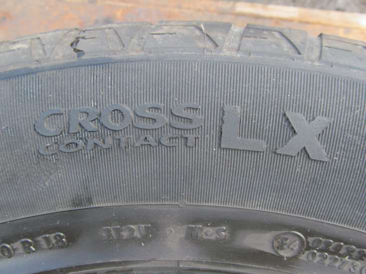 Opony (4SZT.) Continental Cross Contact 255/60r18 Dot 0613 - Image 6