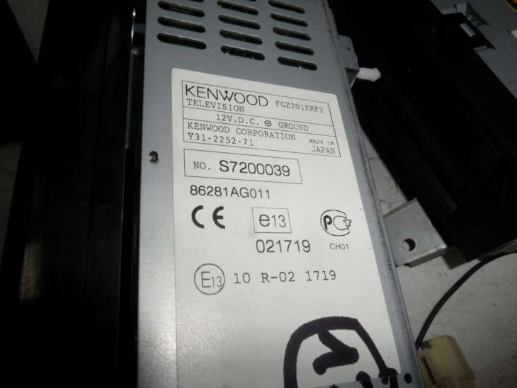 Subaru Legacy Outback Nawigacja Gps 86281ag011 - Image 4