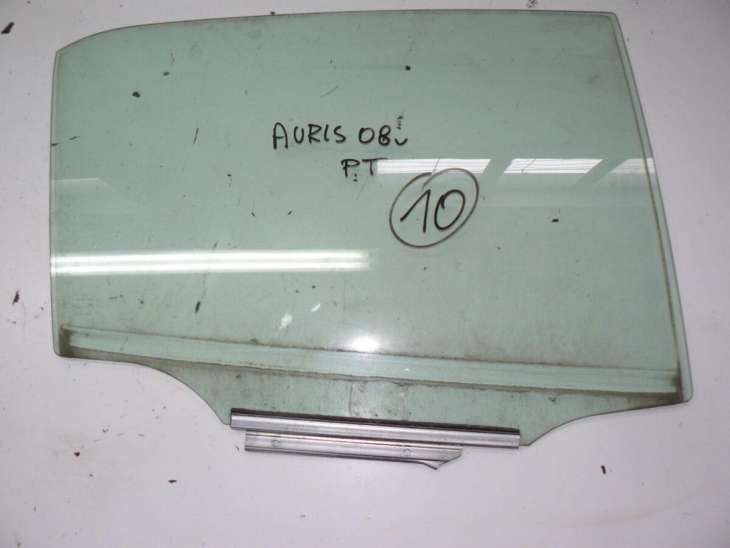 Toyota Auris 2008r Szyba Boczna Prawa Tylna