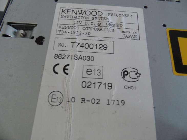 Subaru Forester Sg II Nawigacja Gps 86281sa000 - Image 3