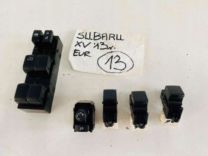 Subaru XV 13r Przełączniki Szyby Panel Sterowania