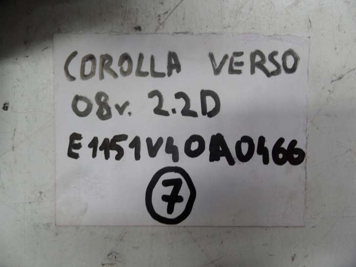 Toyota Corolla Verso 2.2 D4d 2008r Turbosprężarka - Image 9