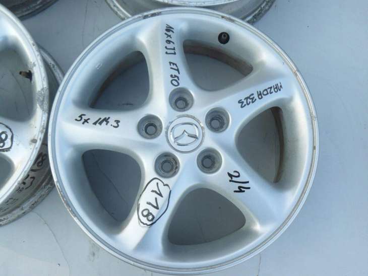 Mazda 323 626 Felgi 16 X 6jj Et50 5x114.3 - Image 3
