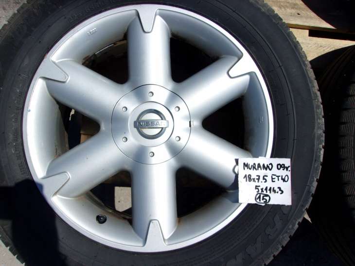 Nissan Murano Z50 2008r Felgi 18 5x114.3 225/65r18 - Image 3