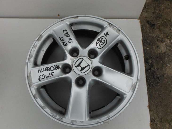 Honda Accord 2005r VII Felgi 15x6j 5x114.3 - obrazek 8