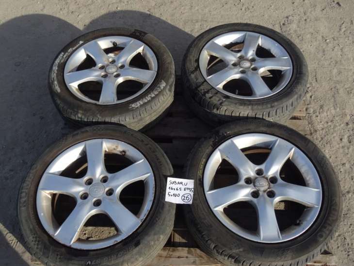 Subaru Legacy Impreza Felgi 16x6.5j Et55 5x100 OEM