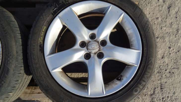 Subaru Legacy Impreza Felgi 16x6.5j Et55 5x100 OEM - obrazek 4
