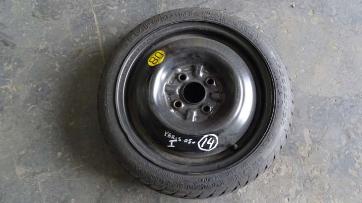 Toyota Yaris I 2005r Koło Dojazdowe T115/70d14