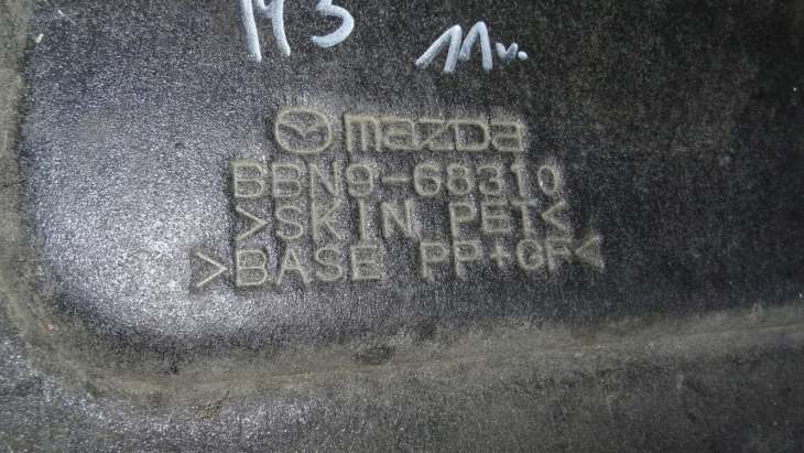 Mazda 3 Bl 2010r Półka Bagażnik Bbn9-68310 OEM - Image 3