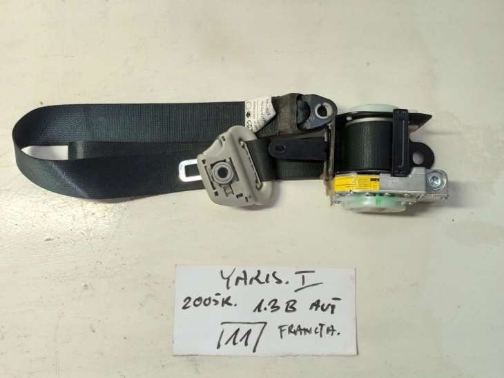 Toyota Yaris 05r 1,3 B Aut Pas Bezpieczeństwa Pp