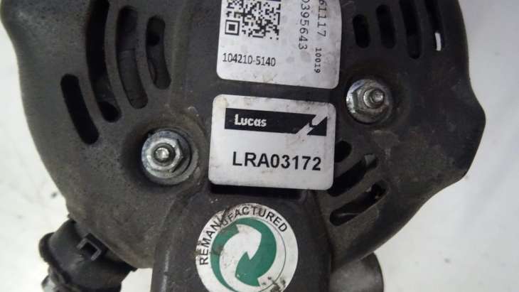 Toyota Auris I D4d 2008r Alternator 104210-5140 Lra03172 - Image 2
