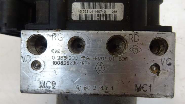 Renault Kango 1.9 Dci Pompa Hamulcowa Abs 0265232169 8201011838 - Image 4