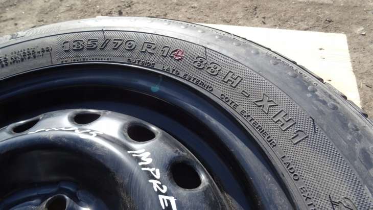 Subaru Koło Dojazdowe 14 5x100 185/70r14 - Image 6