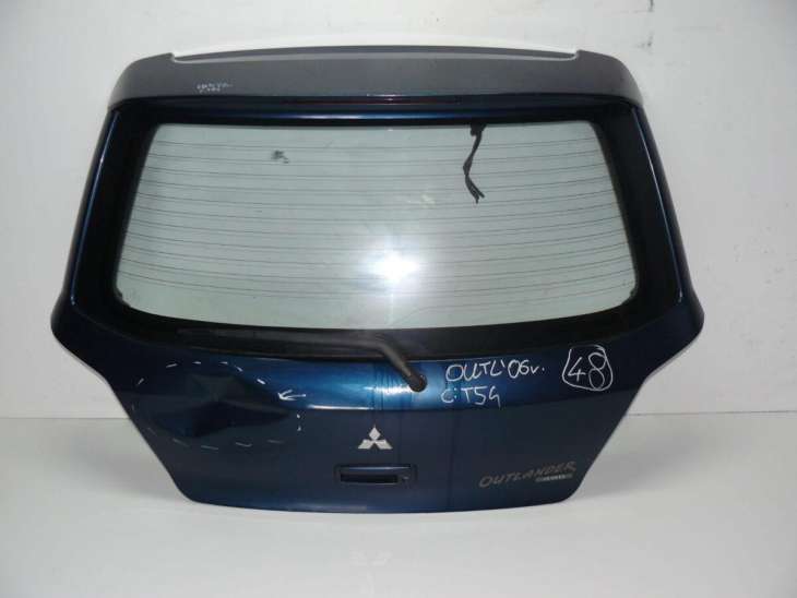 Mitsubishi Outlander I 2004r Tylna Klapa Szyba T54