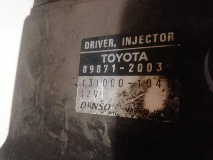 Toyota Corolla Verso 2002r Sterownik Wtrysków 89871-20030 - Image 4