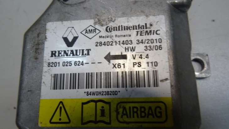 Renault Kangoo Sterownik Poduszek Air Bag 2840211403 - Image 3