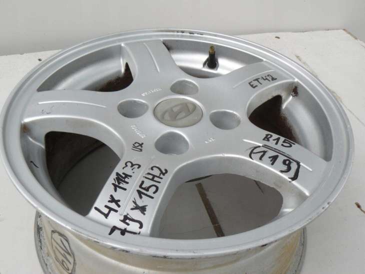 Hyundai Felga 7j X 15h2 Et42 4x114.3 - Image 2