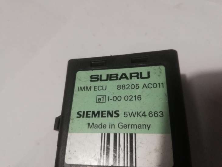 Subaru Legacy Outback III Moduł Sterownik Przekaźnik 88205 Ac011 - Image 3