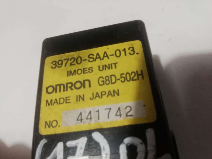 Honda Jazz Moduł Sterownik Przekaźnik Omron 39720-Saa-013 - Image 3