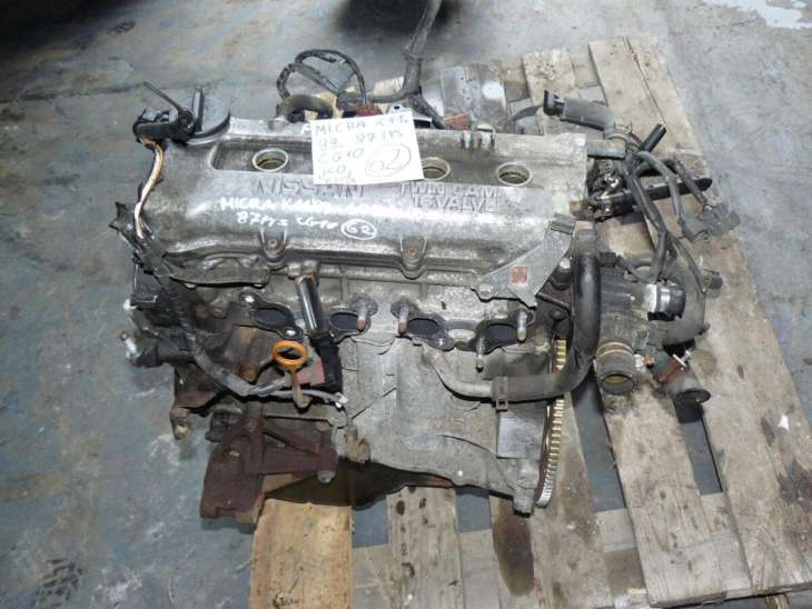 Nissan Micra K11 1999r Cg10 1.0b Silnik 87 Tys Mil - obrazek 2