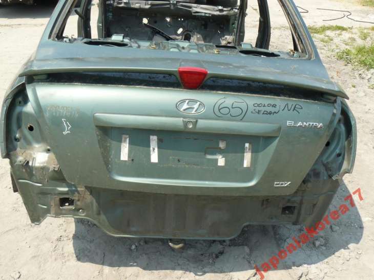 Hyundai Elantra 2002 Klapa Tył Sedan Kołor: Nr