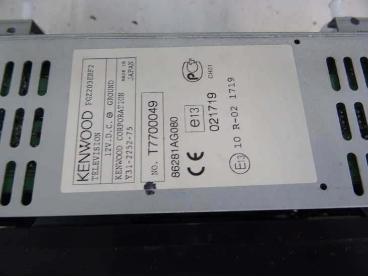 Subaru Outback III Nawigacja 86281ag080 86271ag030 Nr.77 - Image 3