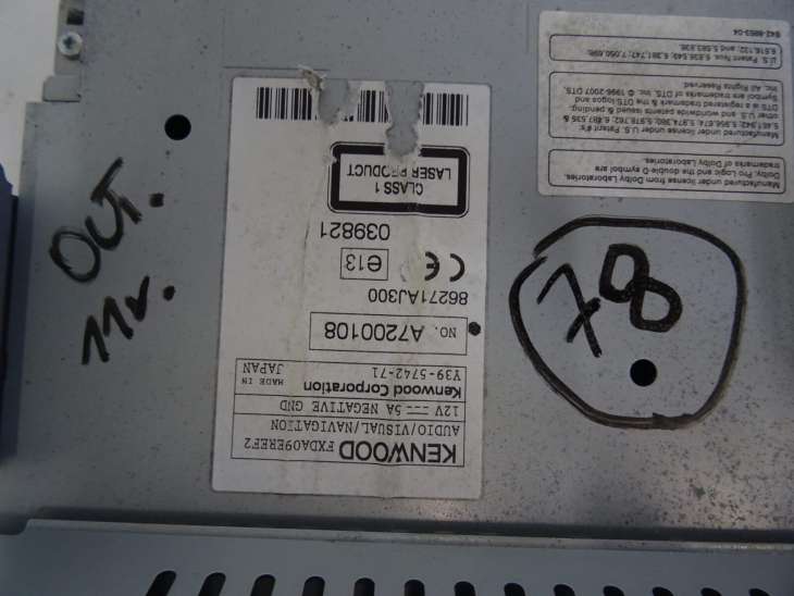 Subaru Legacy V Outback IV Nawigacja 86271aj300 86277aj010 - Image 4