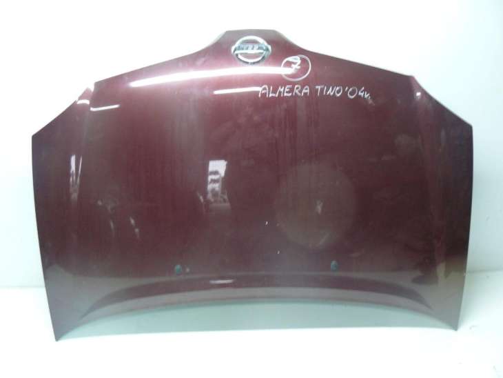Nissan Almera Tino 2004r Maska Kołor Bordowy