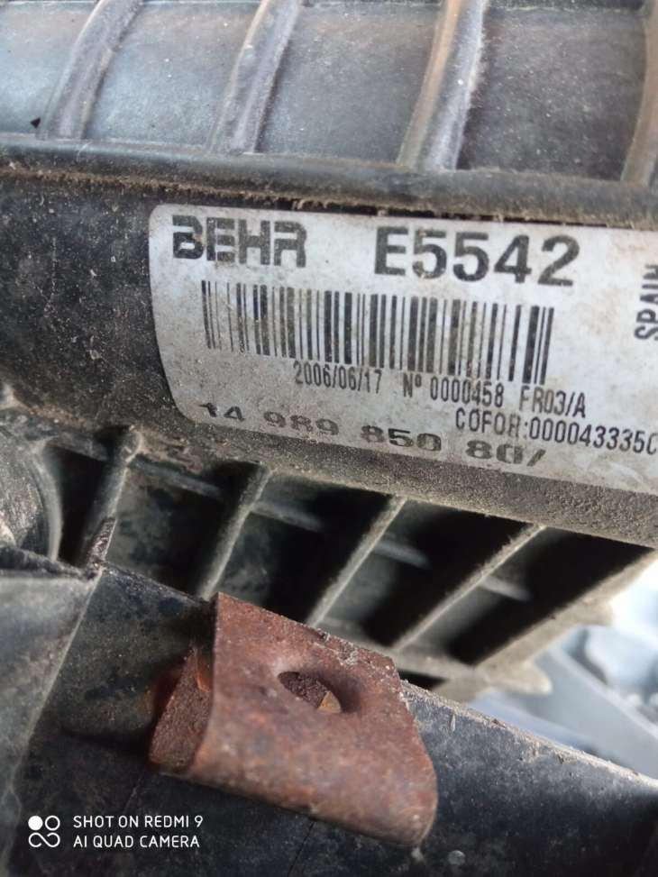 Peugeot Citroen Fiat Pas Przedni Wentylator Intercooler 1497799080 1498985080 - Image 8