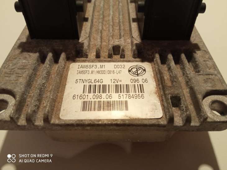 Fiat Grande Punto 2006r 1.2 B Komputer Sterownik Silnika 51784956 6160109806 - Image 3