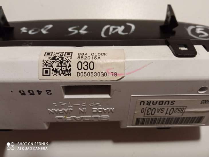 Subaru Forester Sg II Zegarek 85201sa030 - Image 3