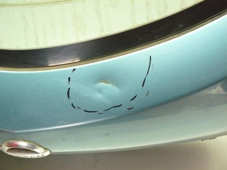 Nissan Primera P12 Klapa Bagażnika Szyba - Image 3